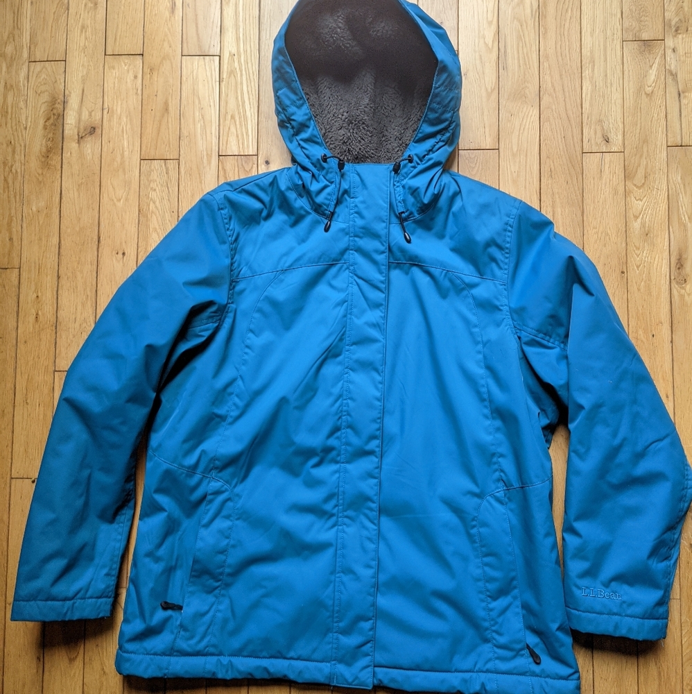 Women's L.L.Bean Sherpa Lined Winter Coat *like new*